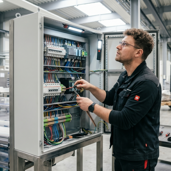 Emsteam Industriemontage bei der Arbeit